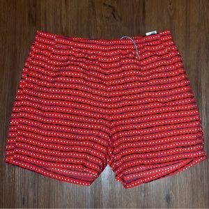 Men’s Columbia PFG Water Shorts Red White and Blue Patriotic Size Large